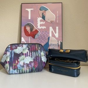 Ted Baker BUNDLE Makeup, Jewelry and Pencil Cases